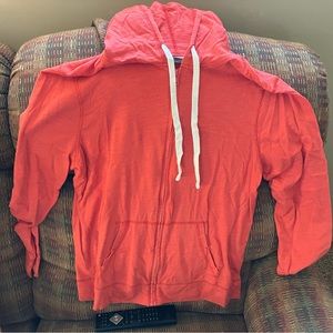 Light weight Hooded Zip up sweatshirt